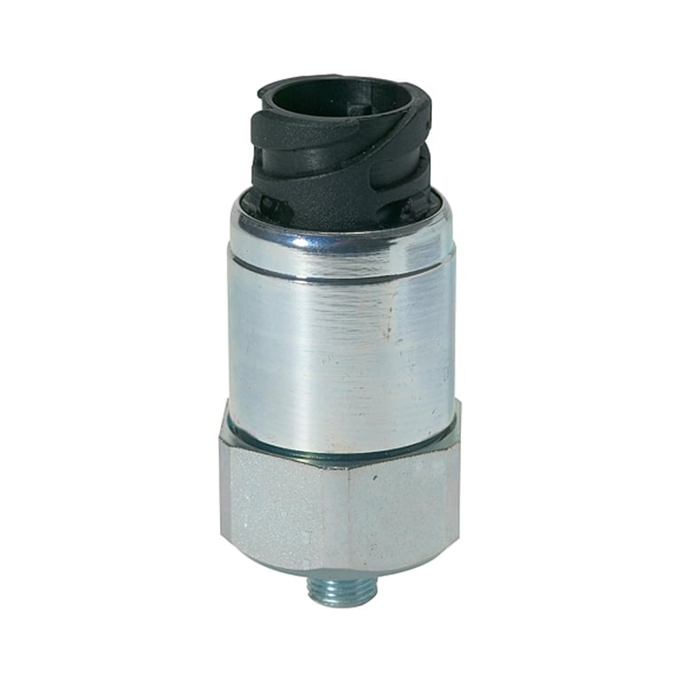 Riegler 103023 Druckschalter, Bajonettanschluss, Stahl verz., G 1/8, 0,5-2 bar - Bild 1