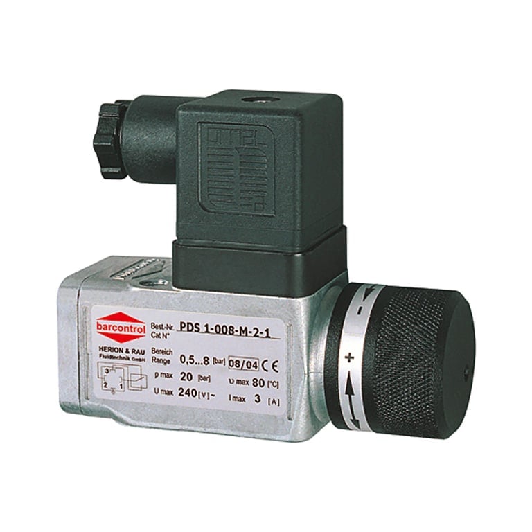 Riegler 103037 Vakuum-Drucks.,elektr.,Gerätestecker Typ A,G 1/4, -0,85/-0,15 bar - Bild 1