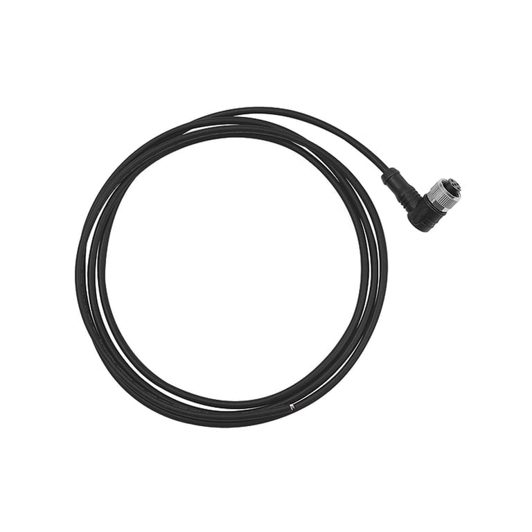 Riegler 103092 Anschlussstecker Winkelform, 4-polig, mit PUR-Kabel 5 m