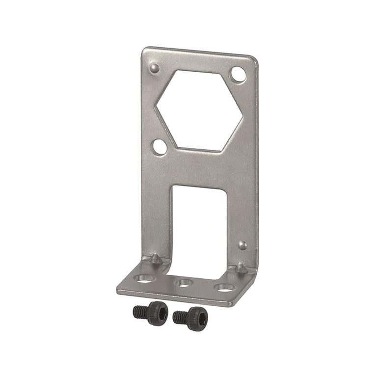 Riegler 133153 Befestigungswinkel aus Metall, waagrecht