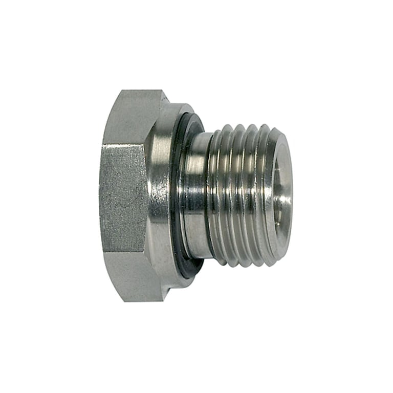 Riegler 112310 Kurze Wechselreduzierung, Weichdicht., G 1 a., G 1/2i., ES 1.4571 - Bild 1
