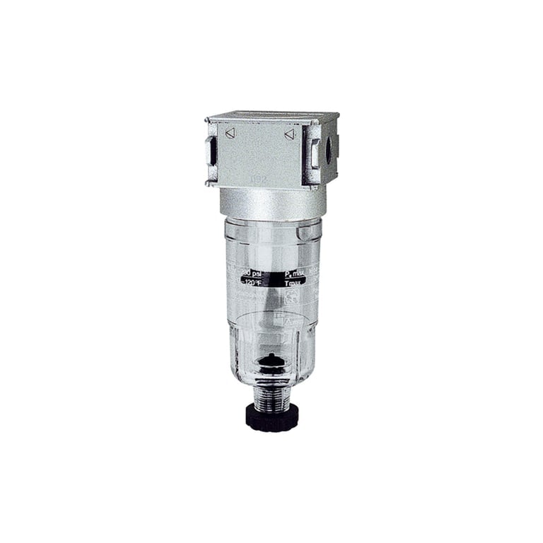 Riegler 100364 Filter »multifix-mini«, mit PC-Behälter, 5 µm, BG 0, G 1/4 - Bild 1