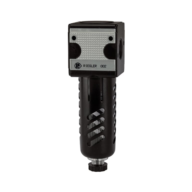 Riegler 100520 Filter »multifix«, PC-Behälter, Schutzkorb, 5 µm, BG 3, G 3/4, HA - Bild 1