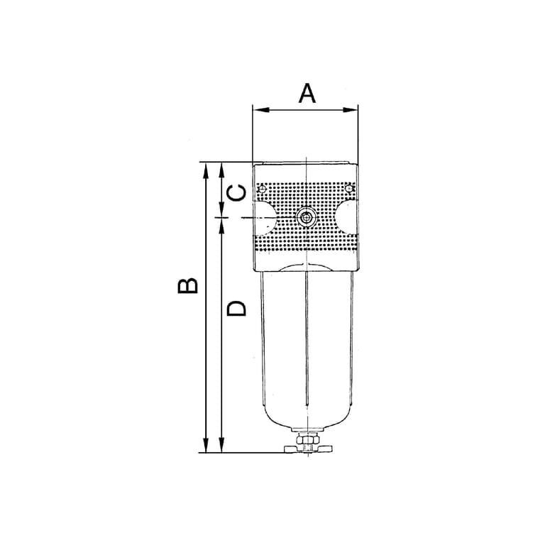Riegler 133147 Mikrofilter »multifix«, mit Metallbehälter, 0,01 µm, BG 4, G 3/4 - Bild 2