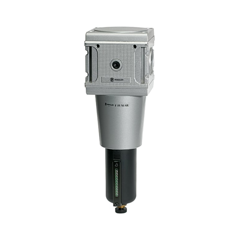 Riegler 100526 Filter »multifix«, Metallbeh. u. Sichtrohr, 40 µm, BG 5, G 1, HA - Bild 1