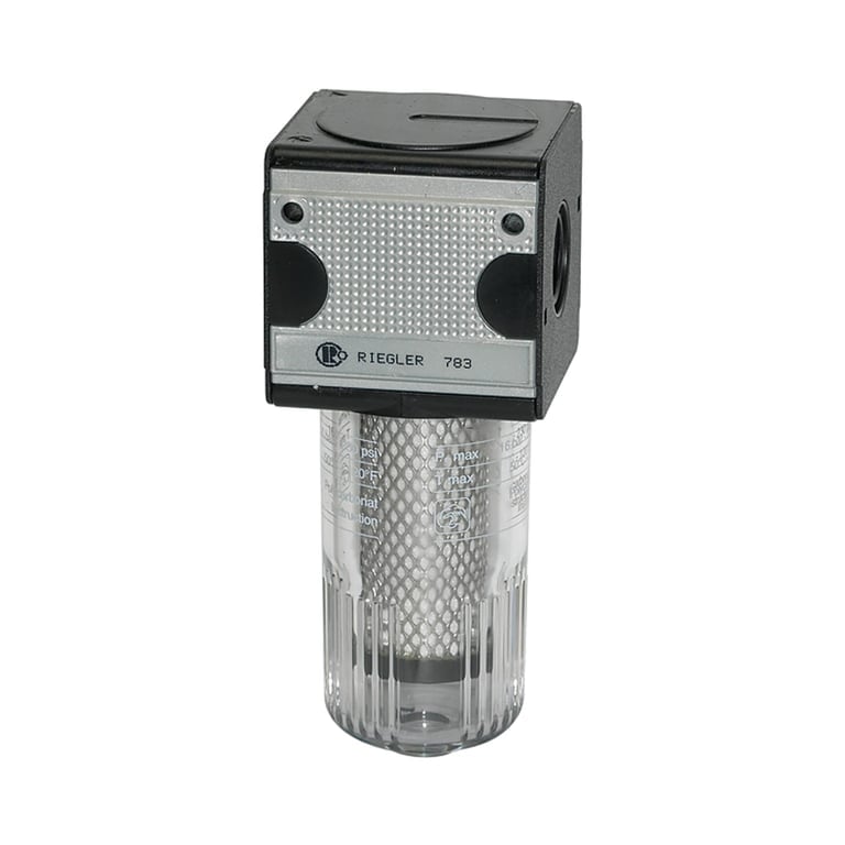 Riegler 100540 Aktivkohlefilter »multifix«, mit PC-Behälter, BG 3, G 1/2 - Bild 1