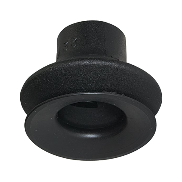 Riegler 108495 Balgsauger, rund 1,5 Falten, Material NBR, FGA, Durchmesser 33 mm