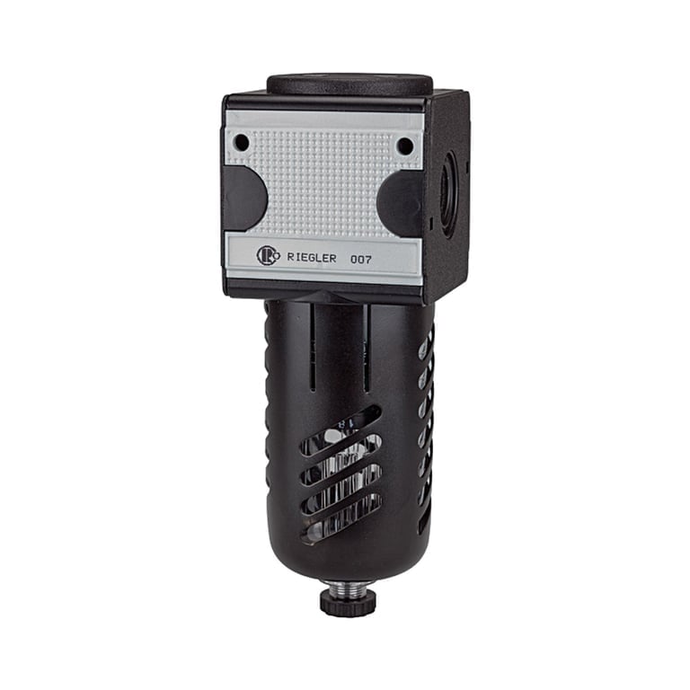 Riegler 100536 Mikrofilter »multifix«, mit PC-Behälter, Schutzkorb, BG 3, G 1/2 - Bild 1
