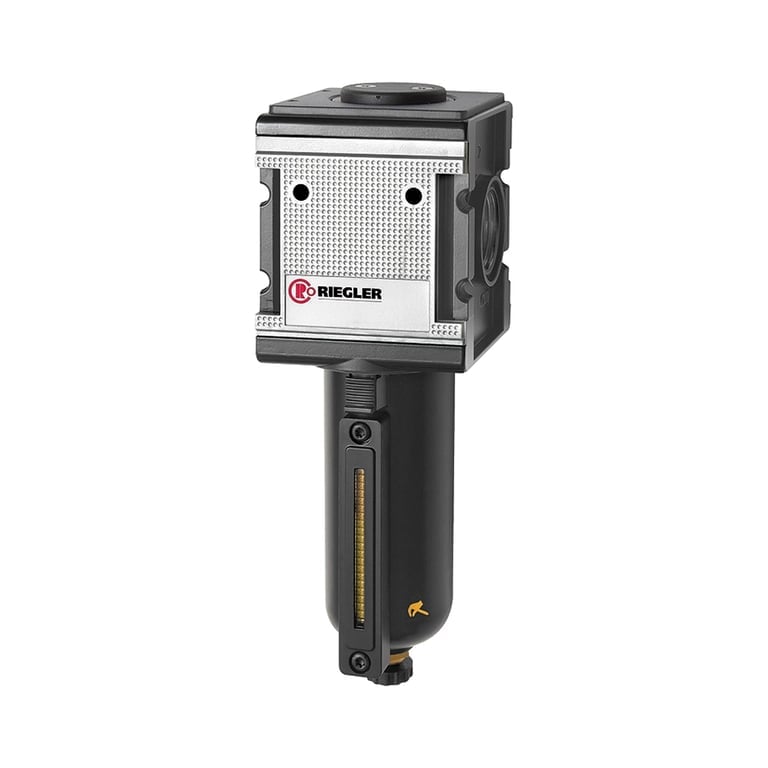 Riegler 133147 Mikrofilter »multifix«, mit Metallbehälter, 0,01 µm, BG 4, G 3/4 - Bild 1