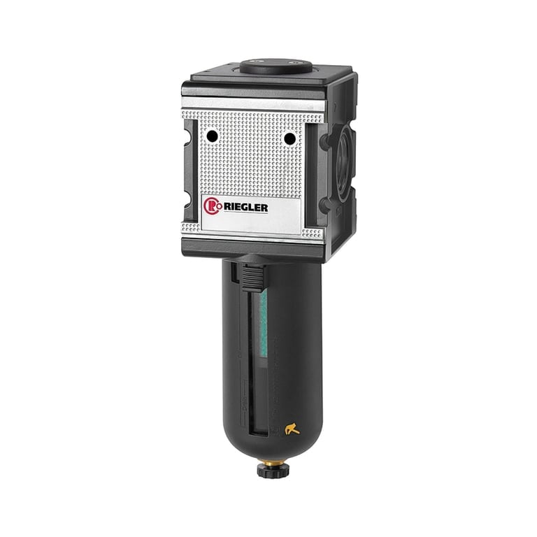 Riegler 133146 Mikrofilter »multifix«, mit PC-Behälter, Schutzkorb, BG 4, G 1 - Bild 1