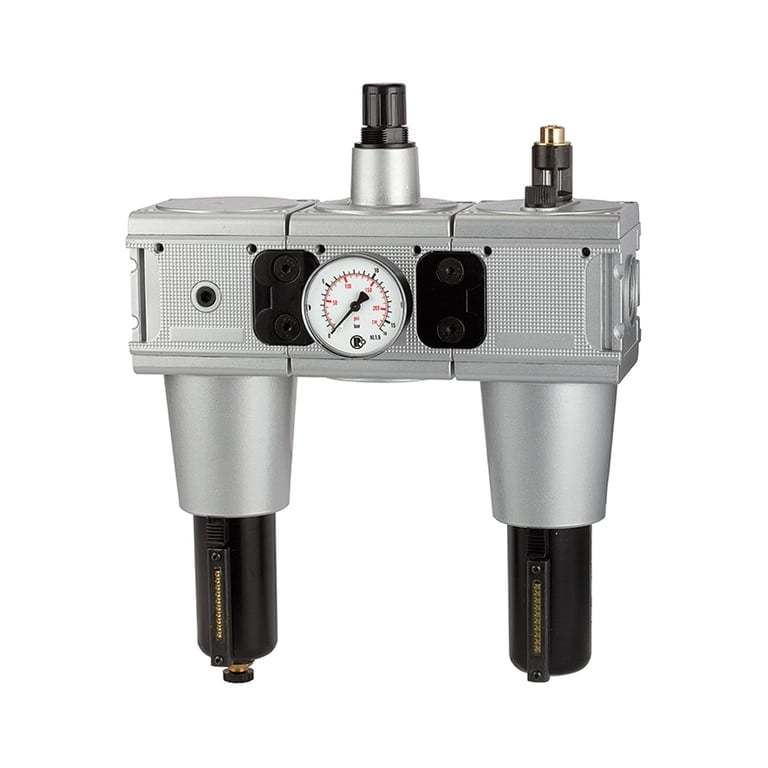 Riegler 100595 Wartungseinheit 3-tlg. »multifix« mit Metallbehälter, BG 5, G 1 - Bild 1
