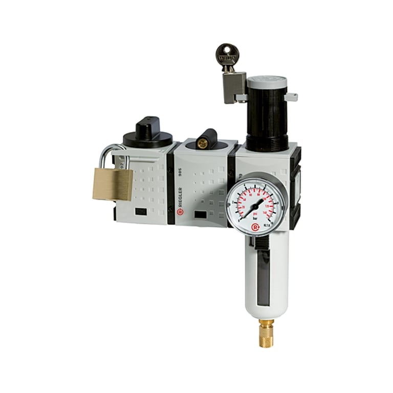 Riegler 100252 Wartungsstation SAFETY »FUTURA«, KH-AV-FR, HA, BG 2, G 1/2, 2,5-8 - Bild 1