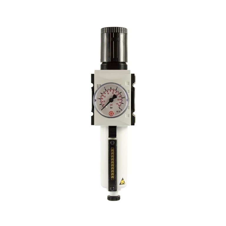 Riegler 151827 Filterregler »FUTURA«, MB, SR, Mano, BG 4, G 3/4, 0,1-2 bar, HA - Bild 1