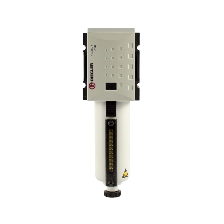 Riegler 156554 Filter »FUTURA« mit Metallbeh., Sichtrohr, 5 µm, BG 4, G 3/4, HA - Bild 1