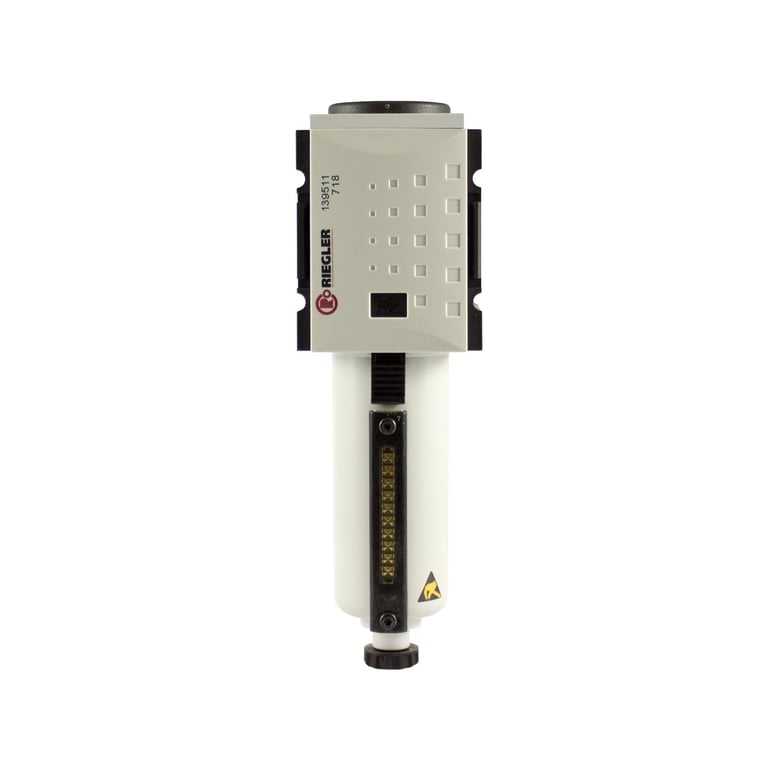 Riegler 139510 Mikrofilter »FUTURA«, Metallbehälter, Sichtrohr, BG 2, G 3/8, HA - Bild 1