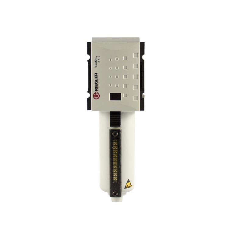 Riegler 156647 Aktivkohlefilter »FUTURA«, Metallbehälter, Sichtrohr, BG 1, G 3/8 - Bild 1