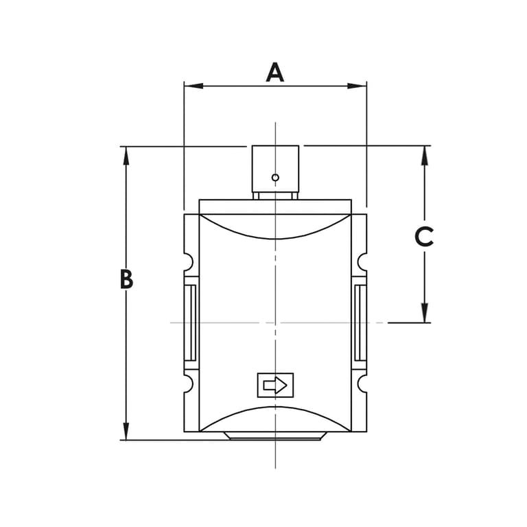 Riegler 156617 3/2-Wegeventil »FUTURA«, pneumatisch betätigt, BG 1, G 3/8 - Bild 2