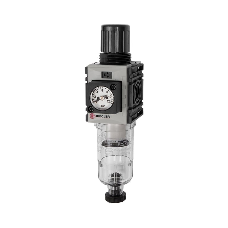 Riegler 142417 Filterregler »FUTURA-mini«, PC-B., Kompaktmano, HA, G 1/4, 0,1-4 - Bild 1