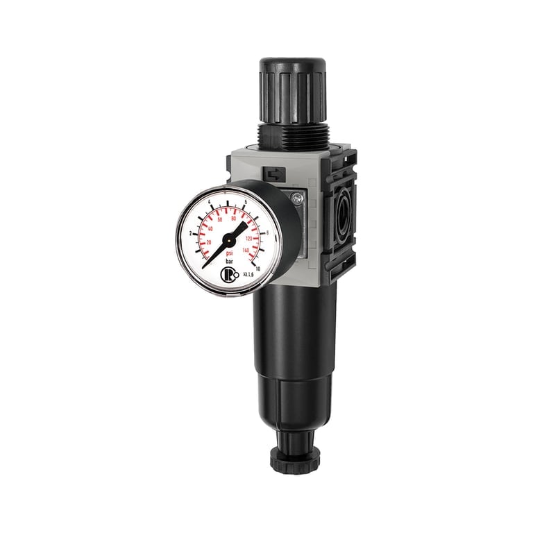 Riegler 142426 Filterregler »FUTURA-mini« Metallbeh., Std.mano, HA, G 1/4, 0,1-4 - Bild 1