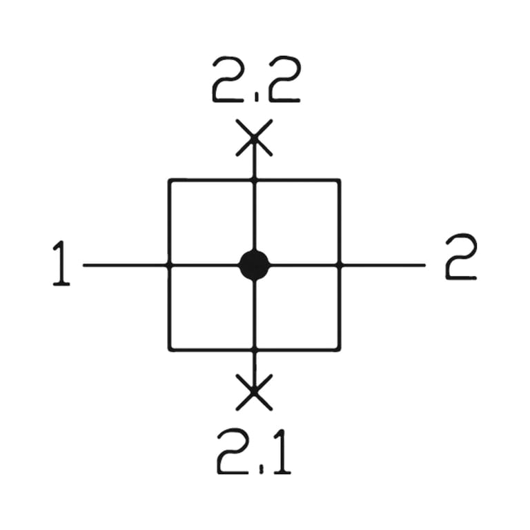 Riegler 142517 Verteiler »FUTURA-mini«, BG 0, G 1/4, Abgänge 2 x G 1/4 - Bild 3