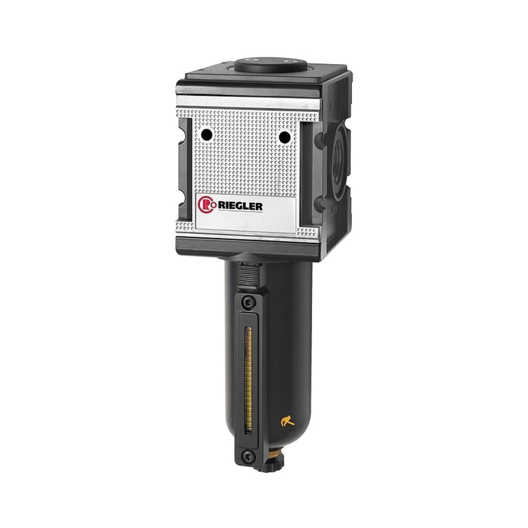 Riegler 133117 Vorfilter »multifix«, mit Metallbehälter, 0,3 µm, BG 4, G 3/4 - Bild 1
