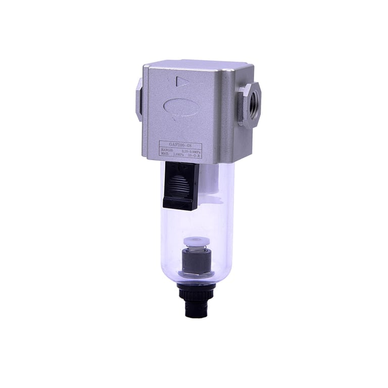 Riegler 178355 Filter »GA-mini«, mit PC-Behälter, 5 µm, BG 200, G1/8, Ablass: HA - Bild 1