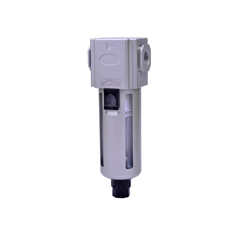 Riegler 178461 Filter »GA«, PC-Beh., Schutzkorb, 5 µm, BG 300, G 1/4, Ablass: VA - Bild 1
