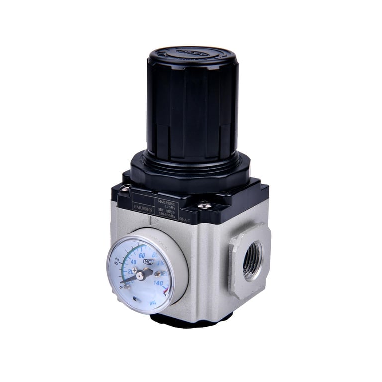 Riegler 178353 Druckregler »GA-mini«, inkl. Manometer, BG 200, G1/8, 0,5 - 9 bar - Bild 1