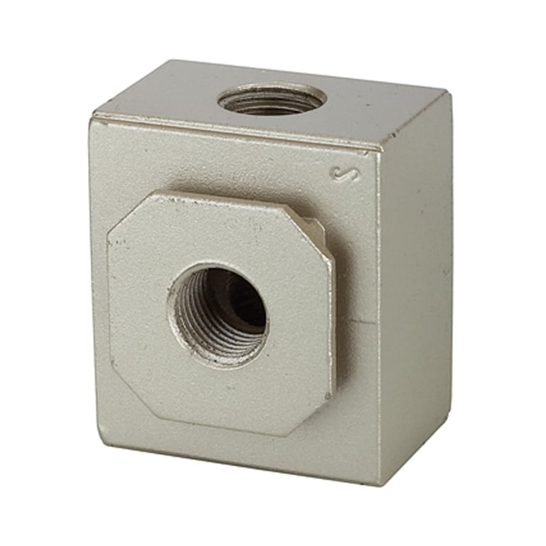 Riegler 116474 Verteiler »G«, mit 2 Abgängen, BG 300, G 1/4, PE 0 - 9 bar - Bild 1
