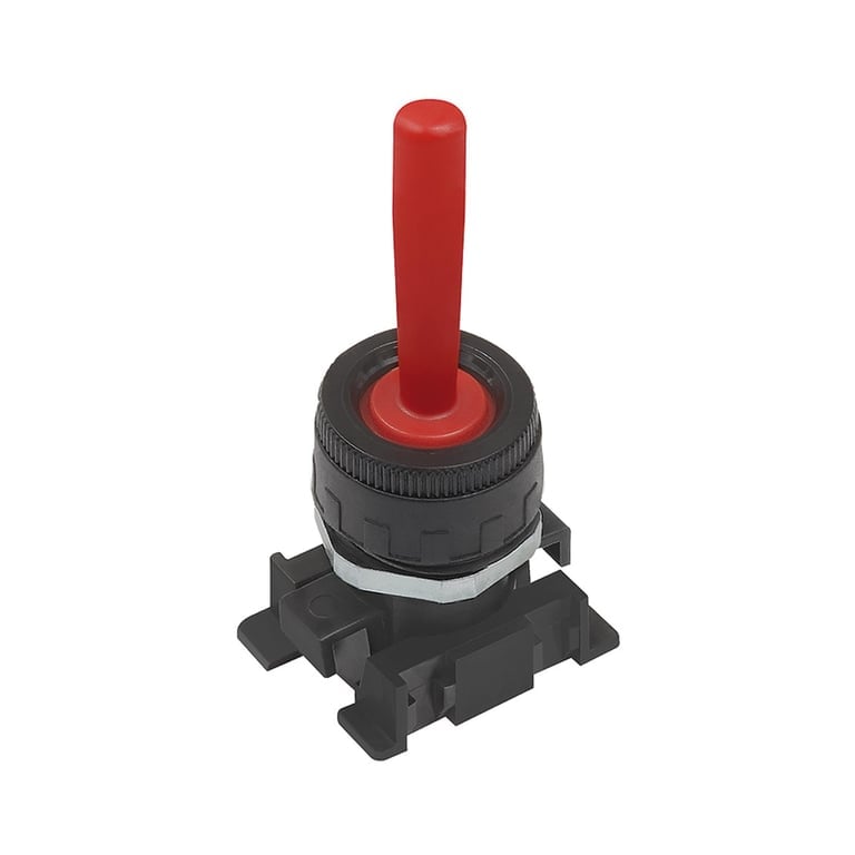 Riegler 106445 Handhebel, rot, monostabil