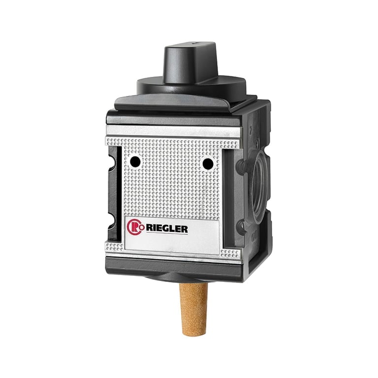 Riegler 133134 Kugelhahn 3/2-Wege »multifix«, abschließbar, BG 4, G 1 - Bild 1