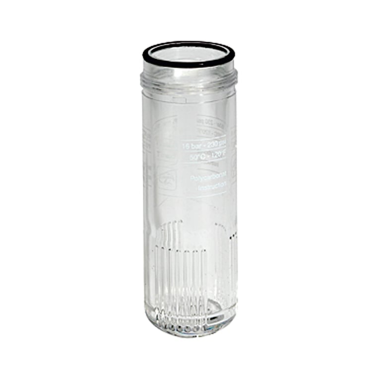 Riegler 100548 Polycarbonatbehälter, inkl. O-Ring, für »multifix«, BG 3 und BG 5