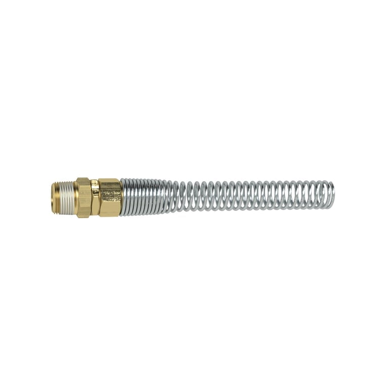 Riegler 159790 Drehbare Verschraubung, Knickschutz, R 1/4, Schlauch-Ø 8x6