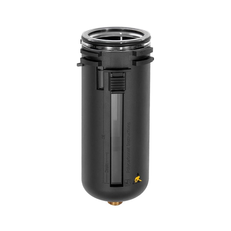 Riegler 135863 Polycarbonatbehälter mit Schutzkorb, ohne Ablassventil