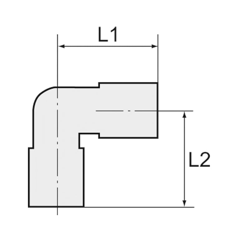 Riegler 110976 Winkel-Einschraubstutzen, R 1/4 a., für Schlauch LW 10 mm, PA 6 - Bild 4