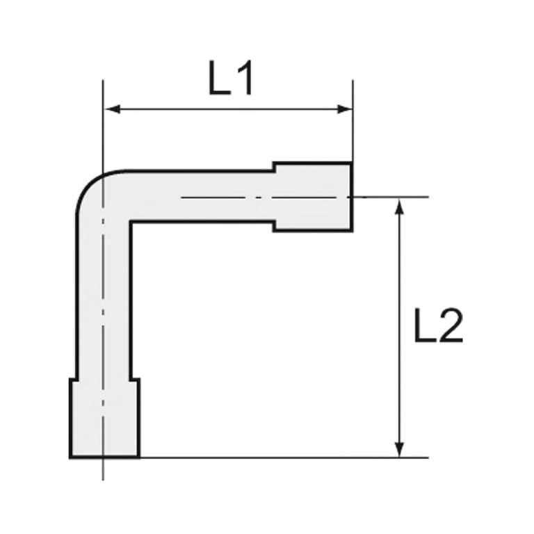 Riegler 111007 Winkel-Schlauchverbindungsstutzen, für Schlauch LW 3 mm, POM - Bild 4