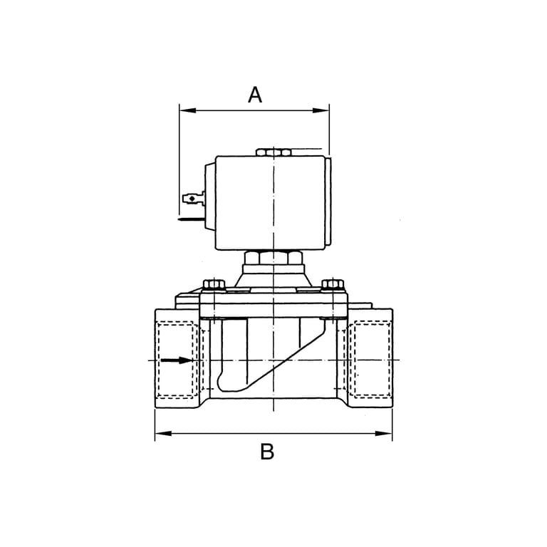 Riegler 102913 2/2-MV,MS,NC,vorge.,230-240V,50-60Hz,16VA,FKM,G3/8,PN0,1-20bar - Bild 2
