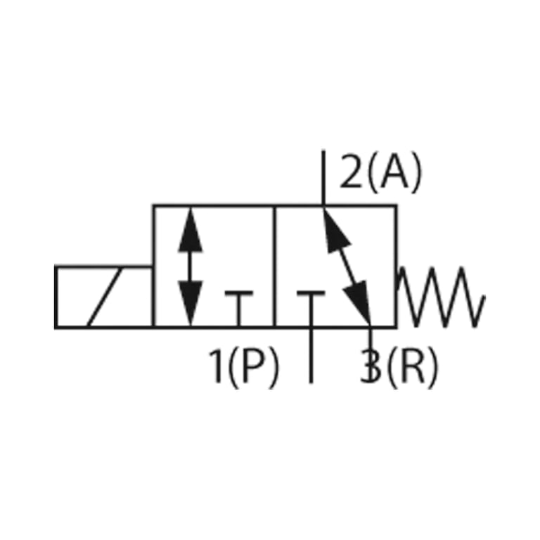 Riegler 125822 3/2 We-MV, WB, MS, G 1/4, DN 2, PN 0-12, FKM, direktg. 24V DC - Bild 5