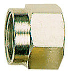 Riegler 112060 Überwurfmutter, M26x1,5, Rohr-Außen-Ø 18 mm, Messing vern.