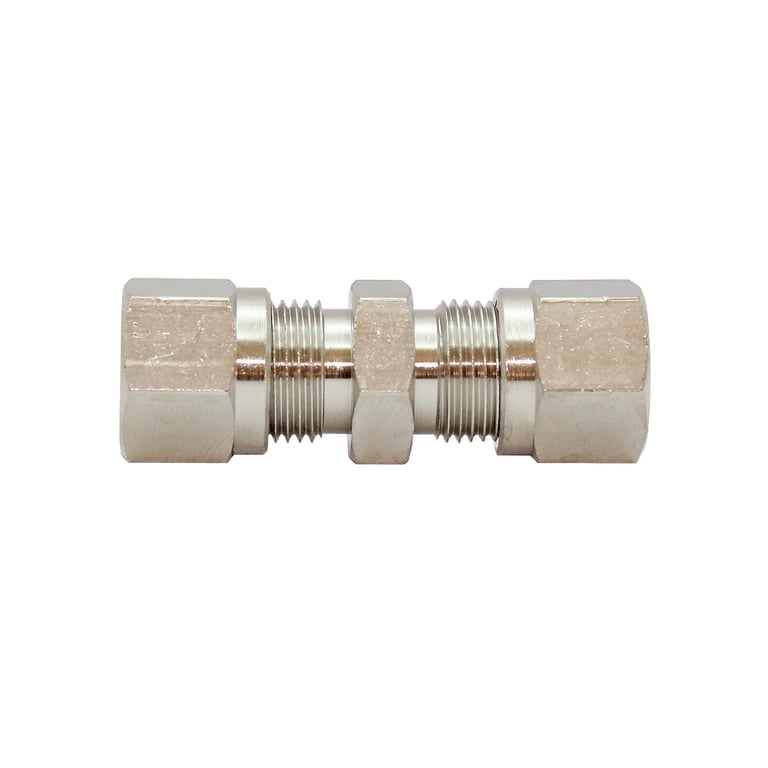 Riegler 111993 Gerade Verschraubung, Rohr-Außen-Ø 12 mm, SW 19, SW1 22, MS vern. - Bild 1