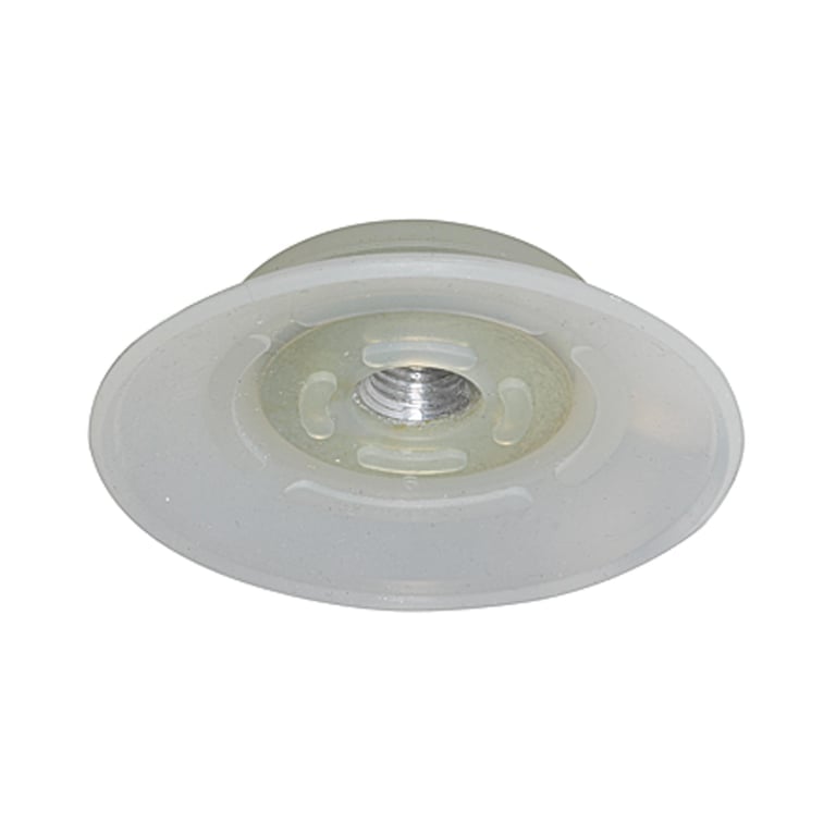 Riegler 108448 Flachsauger rund, PFG ø: 8 mm, Silikon