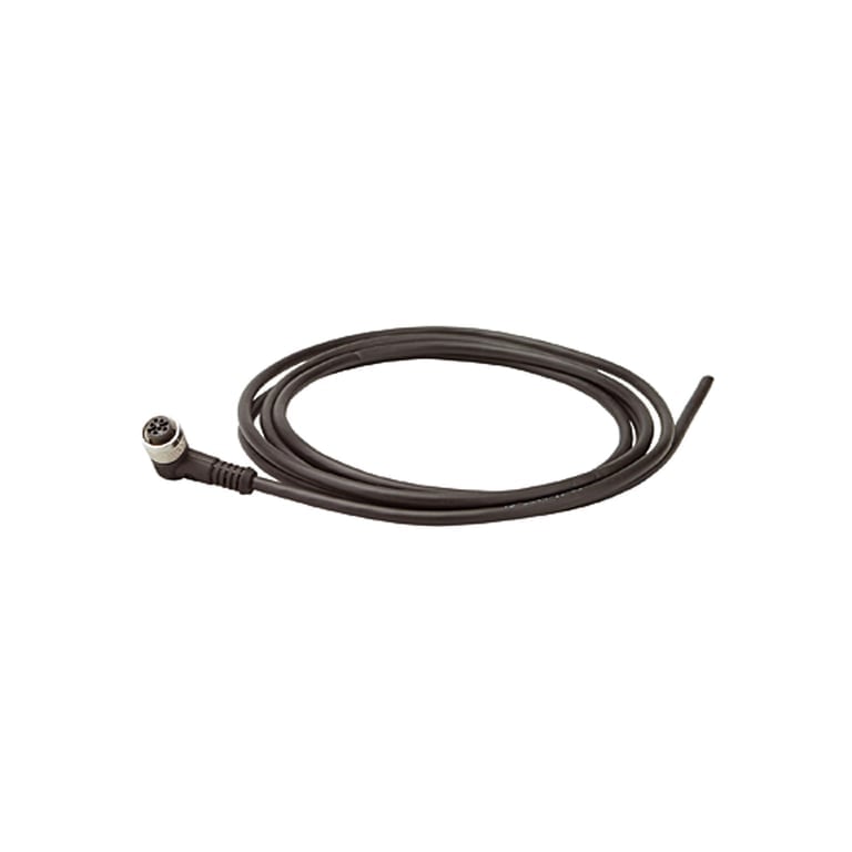 Riegler 101636 Spannungsversorgungskabel 2 m, 5x0,25 mm², M12-Winkelleitungsdose