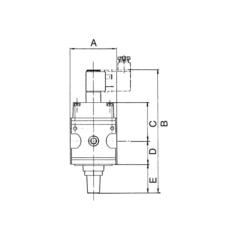 Riegler 100618 Schaltventil (3/2-Wegeventil) »multifix«, 230 V AC, BG 1, G 1/4 - Bild 2