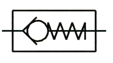 Riegler 103822 Rückschlagventil, Durchgangsform, MS, G 1/2 AG, 0,2 - 0,4 bar - Bild 3