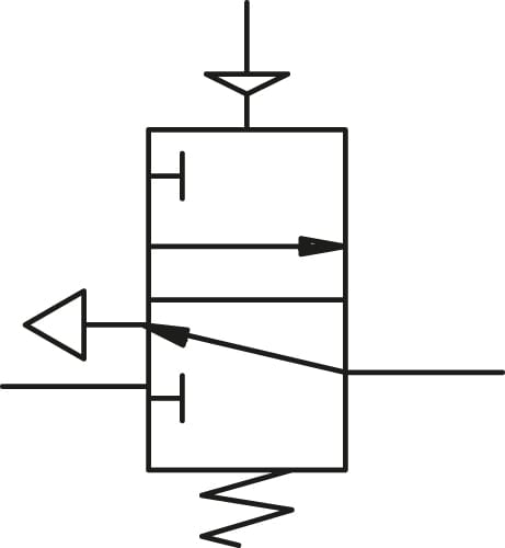 Riegler 144865 Absperrventil »SYNTESI«, pneumatisch, BG1, G 1/4 - Bild 3