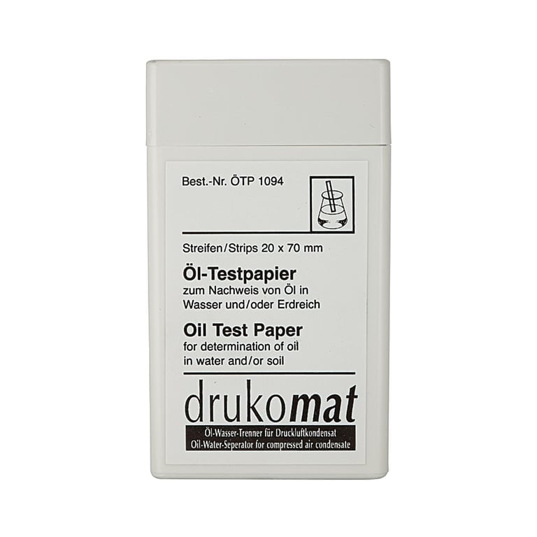 Riegler 101618 Öl-Testpapier (50 Streifen), für Öl-Wasser-Trenner »drukosep«