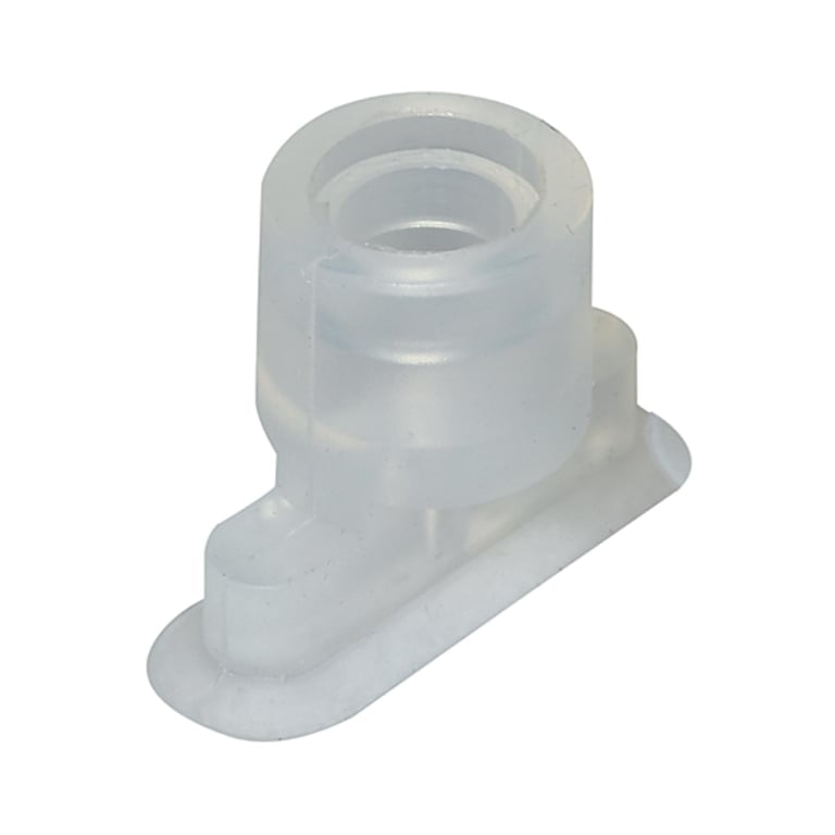 Riegler 108479 Flachsauger oval, SGO ø: 7x3,5, Silikon