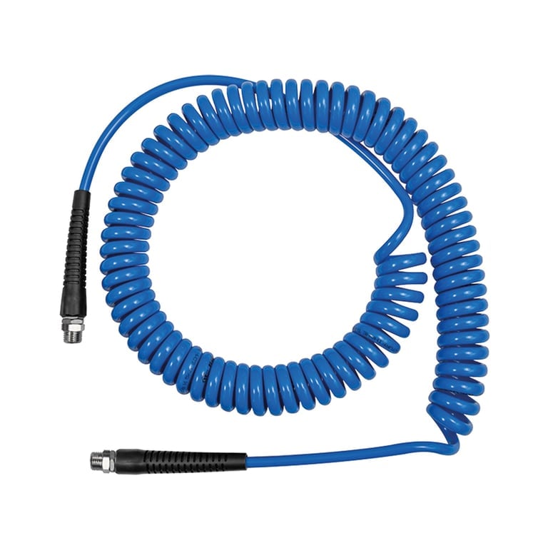 Riegler 158171 Spiralschl., Verschr., drehb., gewebever., PU, G3/8, Ø12x8, 3,0 m