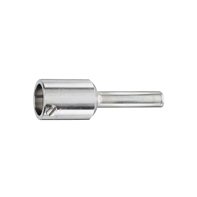 Riegler 102816 Schutzrohr zum Einschweißen, L2 = 43 mm, CrNi-Stahl 1.4571