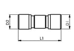 Riegler 131769 Gerade Steckverbindung »NonPlusUltra«, red., Ø 10/8 mm, VPE 10 - Bild 4